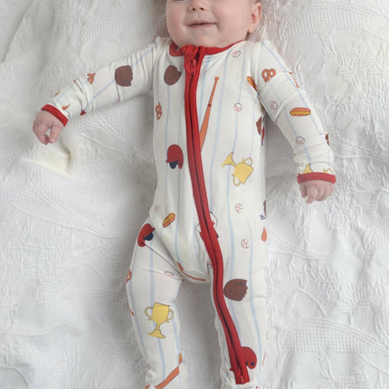 Baseball Footie Pajama