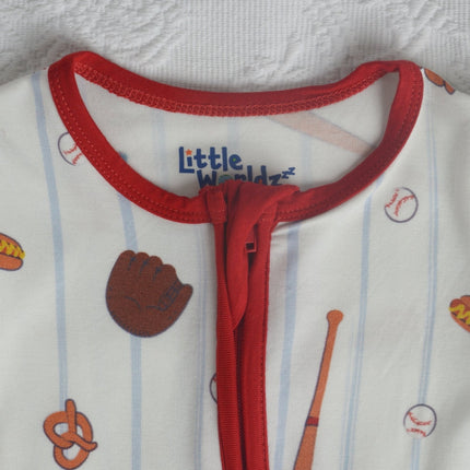 Baseball Footie Pajama