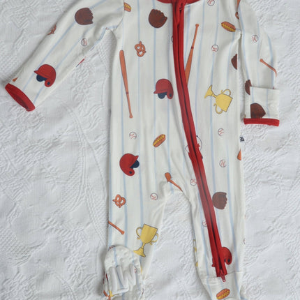 Baseball Footie Pajama
