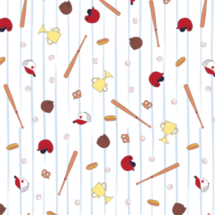 Baseball Footie Pajama