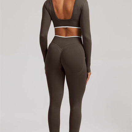 The Elevate Long Sleeve Crop top