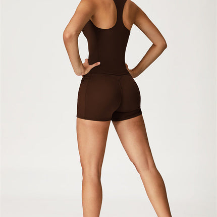 The Glacier Crop Tank Shorts 2-Piece Set