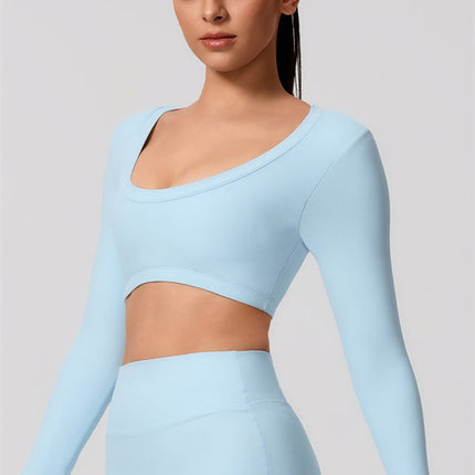 The Nestle Long Sleeve Crop Top