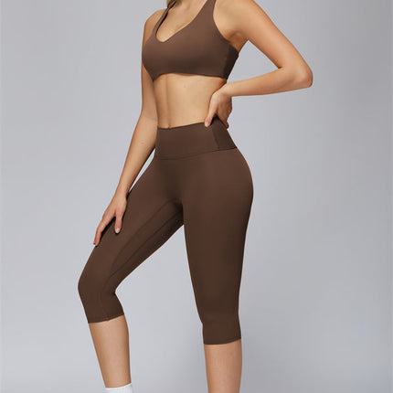 The FlexCore Capri Leggings