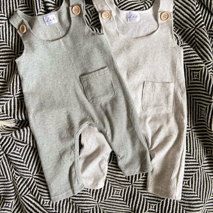 Nash Overalls: Ash grey
