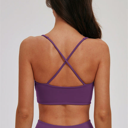 The Kinetic Cross Back Sports Bra