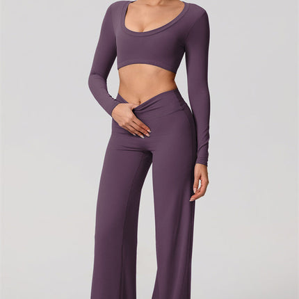 The Nestle Long Sleeve Crop Top