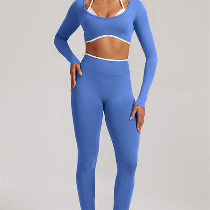 The Elevate New Long Sleeve Crop top