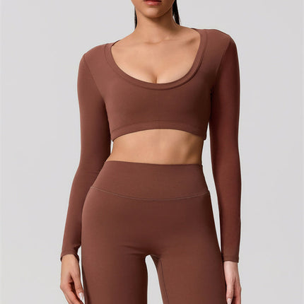 The Nestle Long Sleeve Crop Top