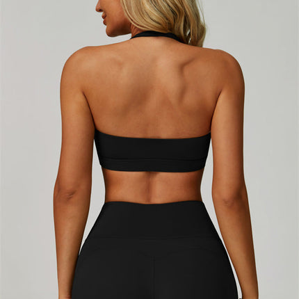 The Bold Halter Sports Bra Shorts 2-Piece Set