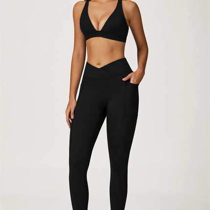 The Glacier Sports Bra Leggings 2-Piece Set