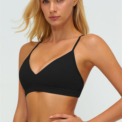 The Lushness Y-Back Sports Bra Shorts 2-Piece Set