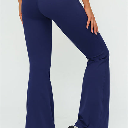 The Lushness Y-Back Sports Bra Flared Leggings 2-Piece Set
