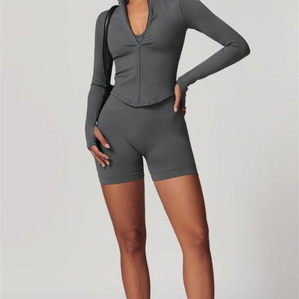 The Delight Jacket Shorts 2-Piece Set