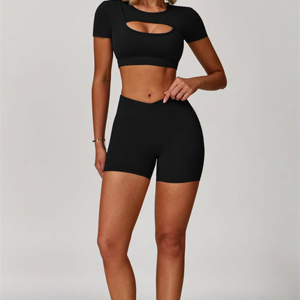The Lavish Cut-out Crop Top