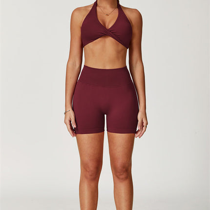 The Elara Sports Bra Shorts 2-Piece Set