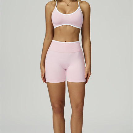 The Prime Line Sports Bra Shorts 2-Piece Set