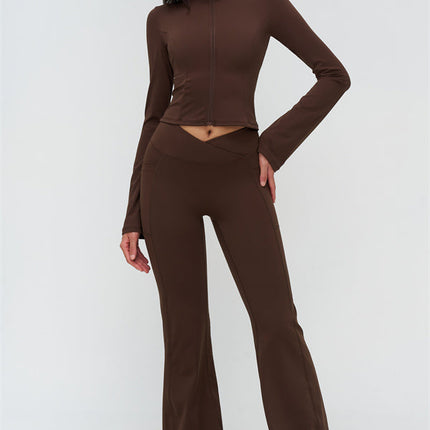 The BoldFit Jacket Flared Leggings 2-Piece Set