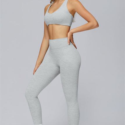 The Radiance Racerback Sports Bra Leggings 2-Piece Set
