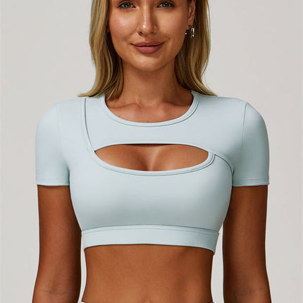 The Lavish Cut-out Crop Top