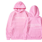 Pink and white text / 4XL