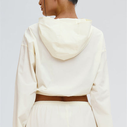 The Svelte UV protection Crop Hoodie