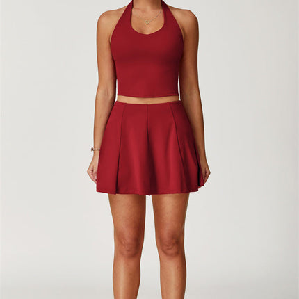 The Boost Halter Crop Top