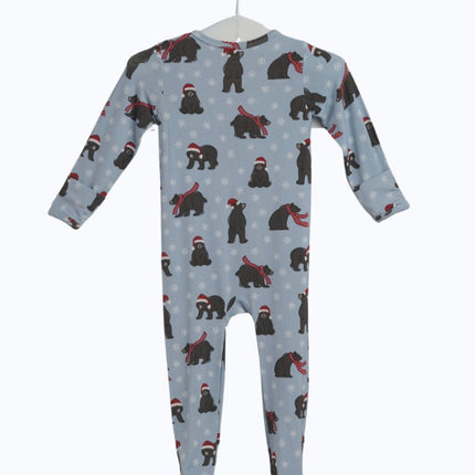 Bear Zipper Footie