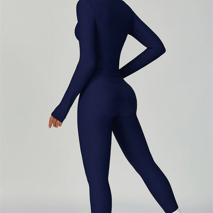 The Burst Jacket Sports Bra Leggings 3-Piece Set