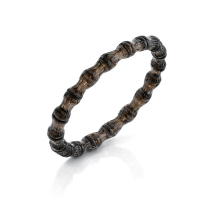 Bamboo Lucite Slip On Bangle