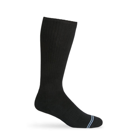 Black Casual Crew Socks 6-Pack
