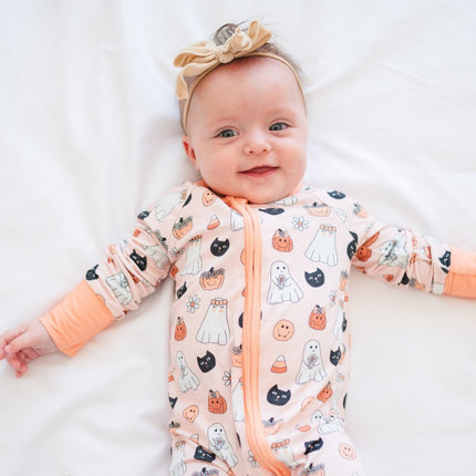 Blossom & Boo (Convertible Zip Footies)