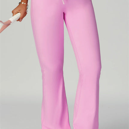 The Skyline Tie Top Flared Leggings 2-Piece Set