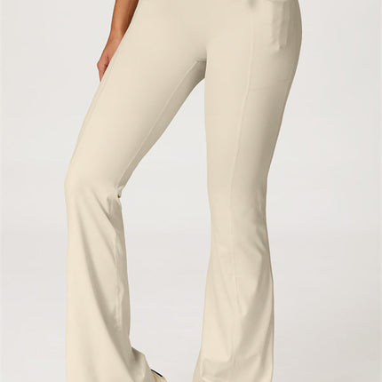 The Glacier Crop Tank Flared Leggings 2-Piece Set