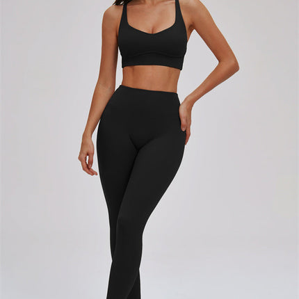 The Kinetic Cross Back Sports Bra