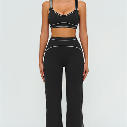 The Amara Sports Bra Flared Leggings 2-Piece Set