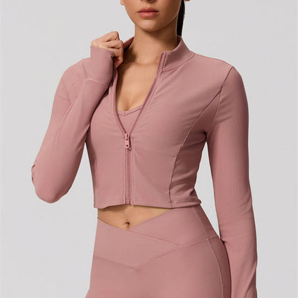 The Daze Zip Jacket Flared Leggings 2-Piece Set