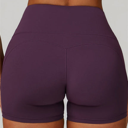 The Bold Cross Back Sports Bra Shorts 2-Piece Set