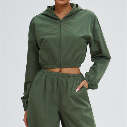 The Svelte UV protection Crop Hoodie