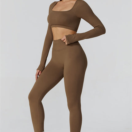 The Reign Long Sleeve Crop Top