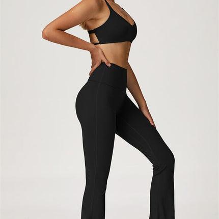The Lily Sports Bra Flared Leggings 2-Piece Set
