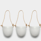 Hemp rope dumb white 3pack / Small and medium