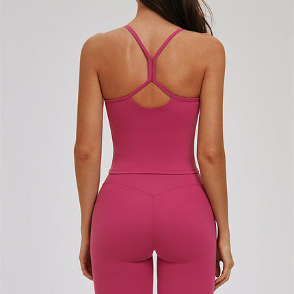 The Svelte Cross Back Tank Top Leggings 2-Piece Set
