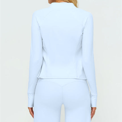 The Twirl Zip Jacket Halter Tank Top New Straight Leg Pants 3-Piece Set