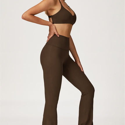 The Lily Sports Bra Flared Leggings 2-Piece Set