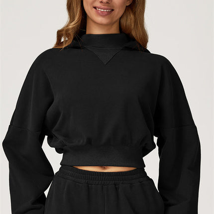 The Axis Crop Hoodie