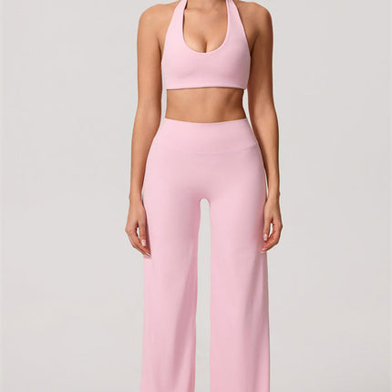 The Nestle Sports Bra Straight Leg Pants 2-Piece Set