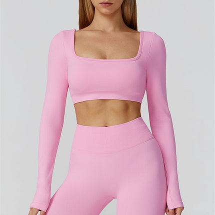 The Reign Long Sleeve Crop Top