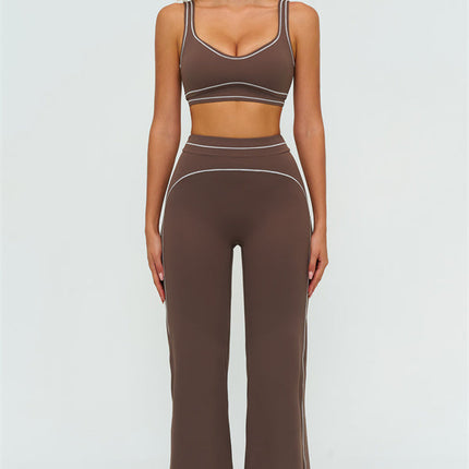 The Amara Sports Bra Flared Leggings 2-Piece Set