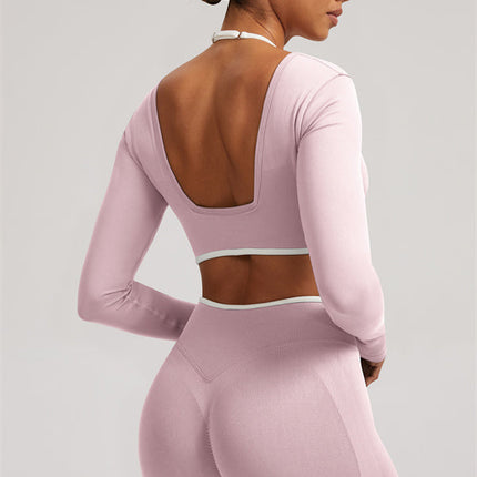 The Elevate Long Sleeve Crop top
